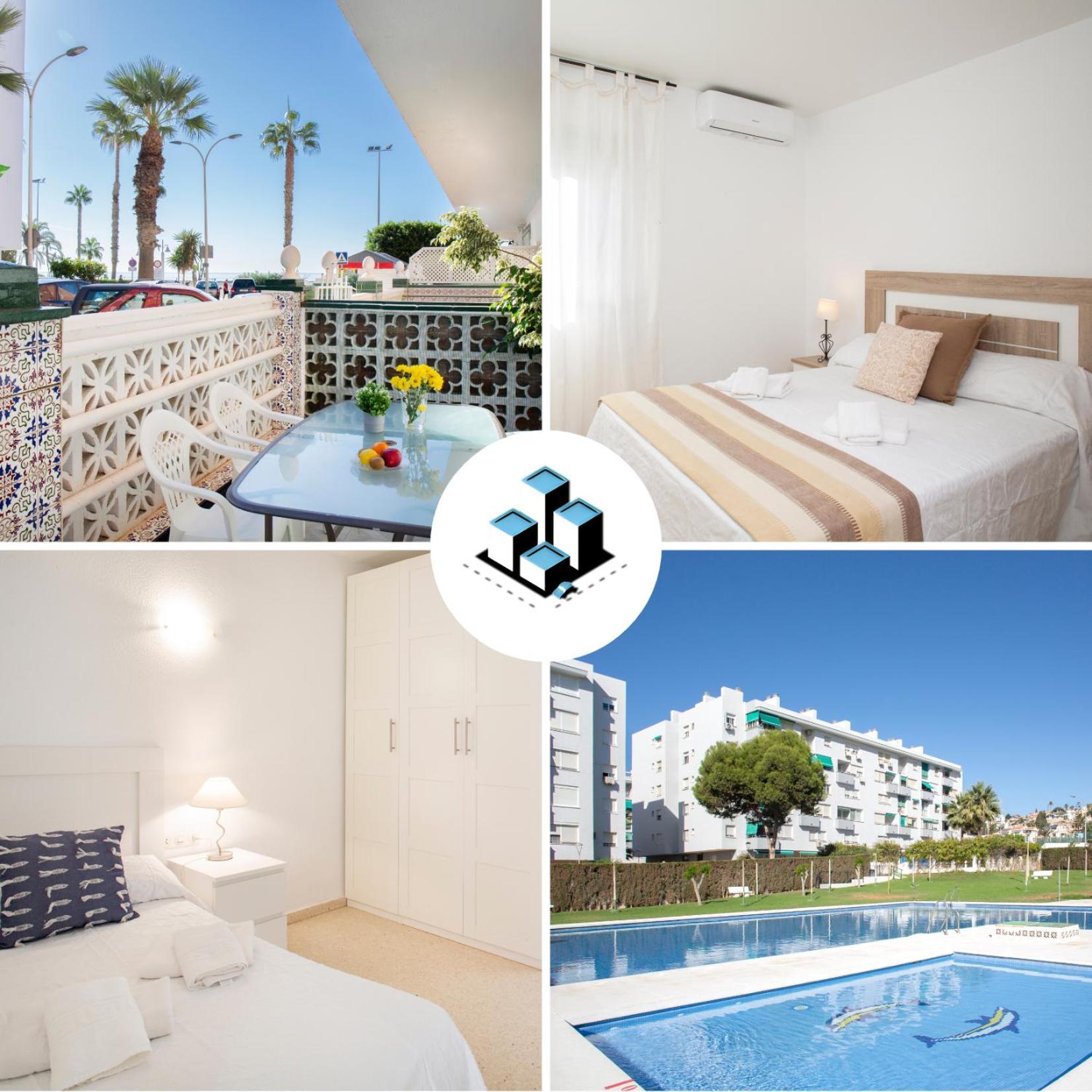 Bajo En Primera Linea - Cala Del Moral, Urbanizacion Calaflores La Cala Del Moral Экстерьер фото